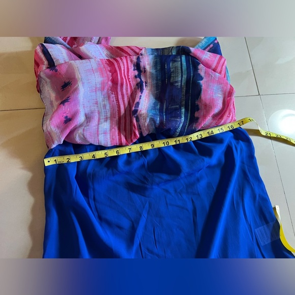 INC Womens Blouse Long Sleeve Off-The-Shoulder Tie Dye Top Shirt Multi S $70 NWT - Picture 14 of 16